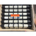 Industrial Conveyor Idler Pulley Labyrinth Seals Conveyor Idler Roller Rubber Disc Idler